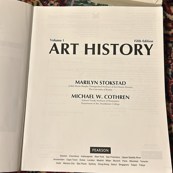 Art History Textbook - Volume 1 Fifth Edition - Picture 3 of 3